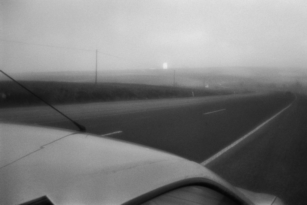 Road near the town of Muratli (Tekirdag region). Turkey, 10.01.2