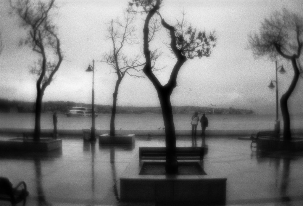 Bosphorus embankment. Istanbul, Turkey, 04.01.2011