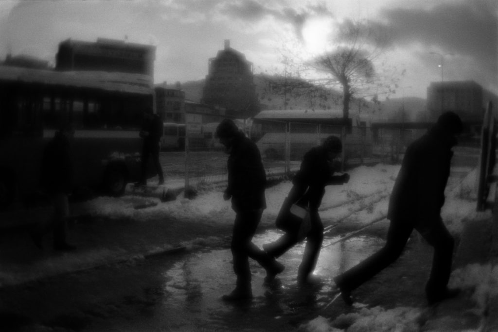 Bus terminal. Zonguldak, Turkey, January 2013