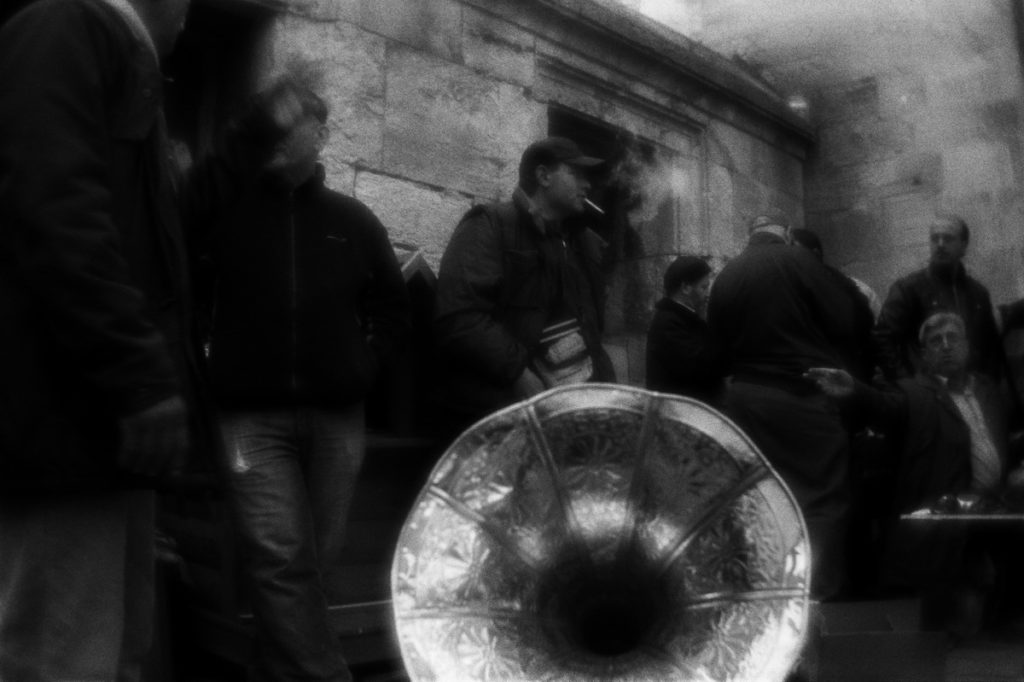 Flea market near Beyezid Mosque, Istanbul, Turkey, March 2013