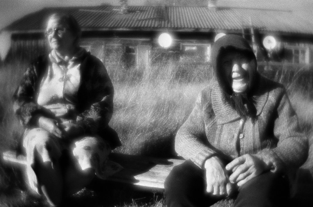 Local residents. Chupa settlement, Republic of Karelia. Sept2016