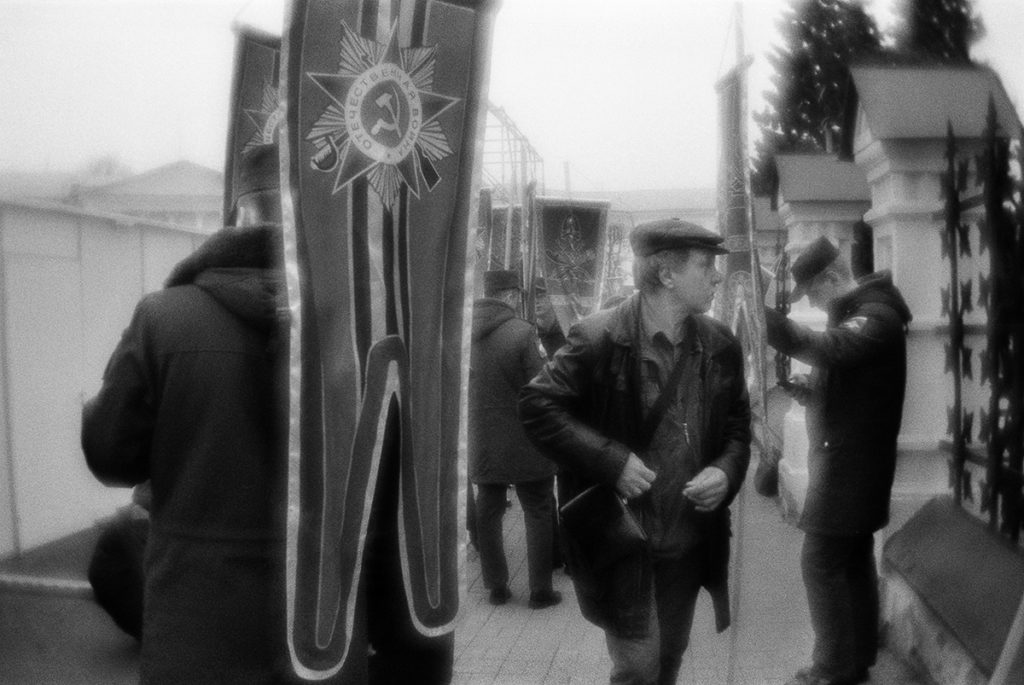 Rehearsal for the celebration of Victory Vay. Yaroslavl, Russia,