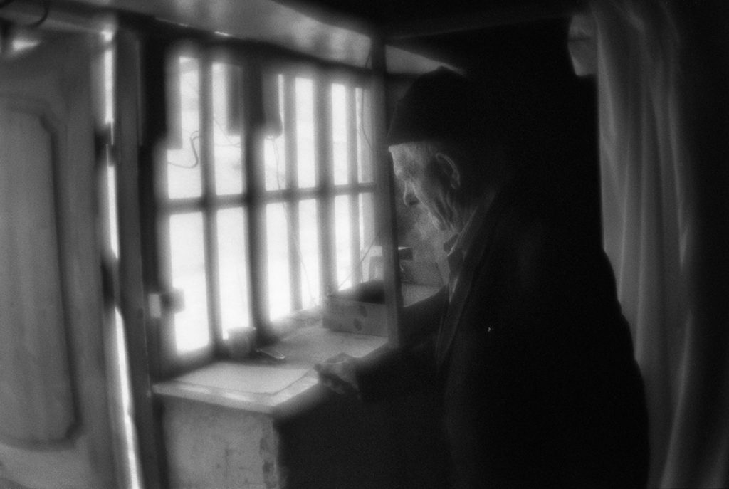 Imam in the local mosque. Goa settlement, Republic of Dagestan.