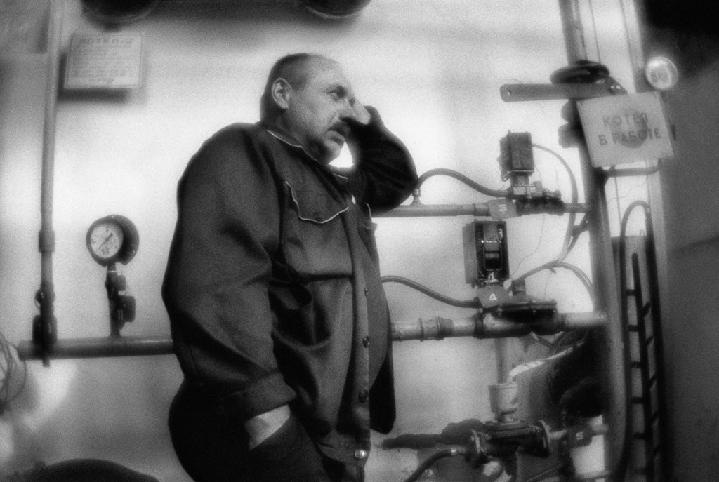 Inside the gas boiler house. Klintsy town, Briansk region. Russi